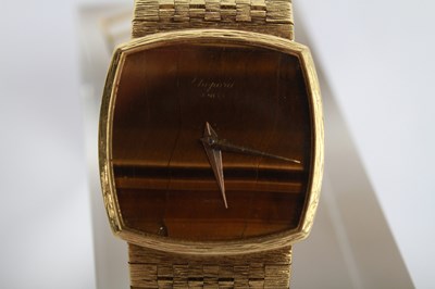 Lot 4 - A 1970s Chopard Geneve 18 carat gold dress...