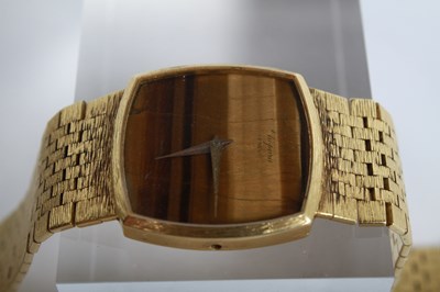 Lot 4 - A 1970s Chopard Geneve 18 carat gold dress...