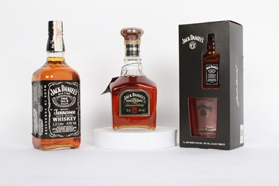 Lot 176 - Three Jack Daniels Tennessee whiskeys, one...