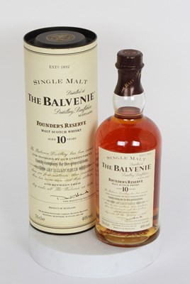 Lot 156 - A bottle of The Balvenie Distillery Banffshire...