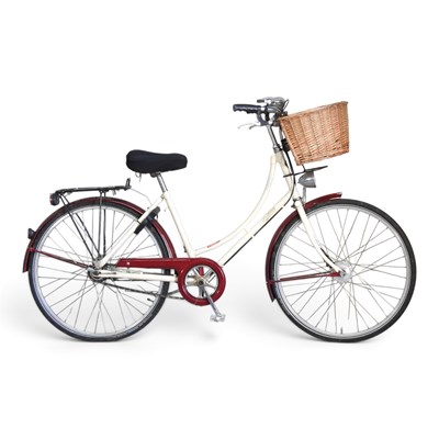 Lot 72 - A cream Pashley ladies bicycle, with basket