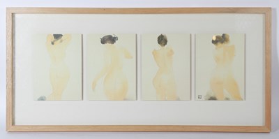 Lot 544 - Japanese school, 20th century, nudes, a series...