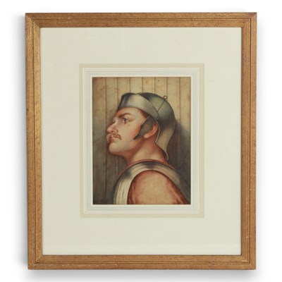 Lot 542 - H. Reynolds, portrait of a soldier wearing a...
