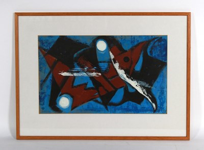 Lot 568 - Mavis Scarles, 'Zodiac', original acrylic,...