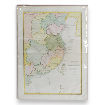 Lot 629 - A hand-coloured engraved map, 'A Chart of...