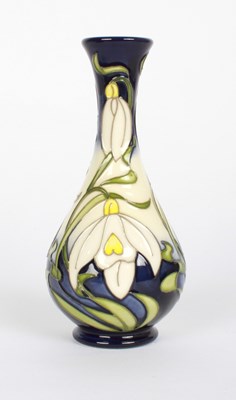 Lot 398 - A Moorcroft Diana's Favourite pattern vase, 17...
