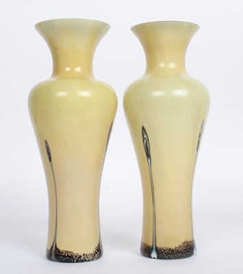 Lot 414 - A pair of  Caithness Glass Art Nouveau style...