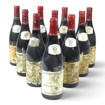 Lot 26 - Louis Jadot Beaujolais Villages red wine,...