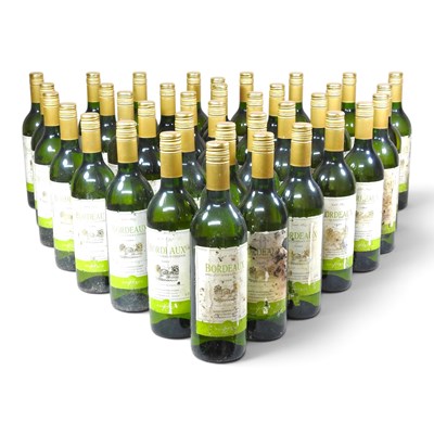 Lot 229 - Thirty-seven bottles of Bordeaux white wine,...