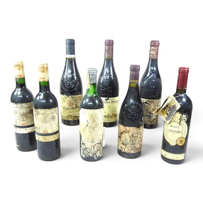 Lot 348 - Chateauneuf du Pape, together with four...