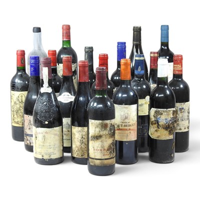 Lot 340 - A collection of various red table wines, to...