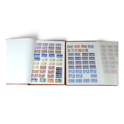 Lot 250 - Two stamps albums, mint Queen Elizabeth II...
