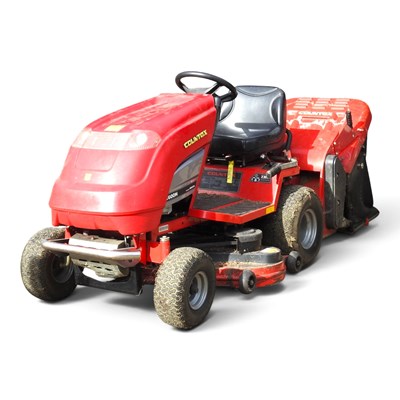 Lot 32 - A red Countax C600H ride-on petrol lawnmower,...