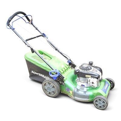 Lot 578 - A green Powerbase petrol self-propelled petrol...