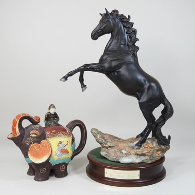 Lot 101 - A Beswick pottery model of Cancara