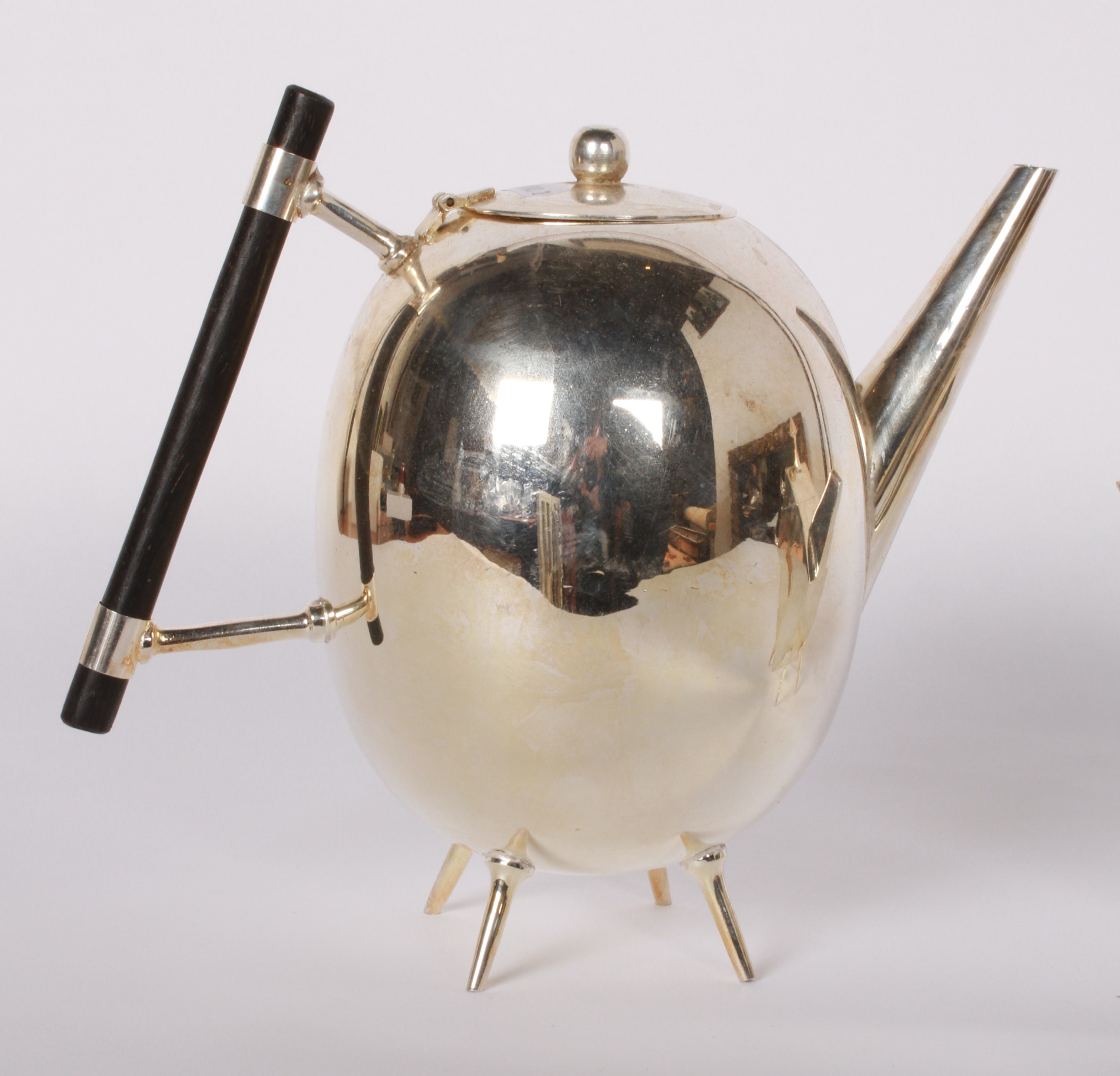 Lot 67 - After Christopher Dresser, two silver plated