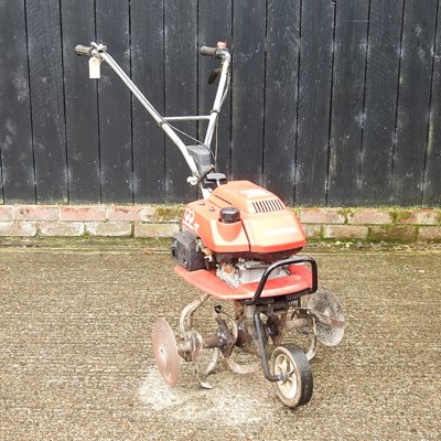 Lot 325 - A Honda F20010 petrol driven garden rotavator