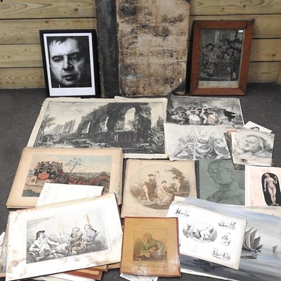Lot 212 - A folio of prints