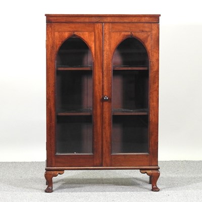 Lot 598 - A Victorian mahogany display cabinet
