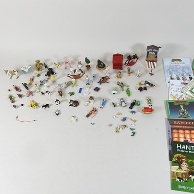 Lot 126 - A collection of Hantel miniature painted pewter models