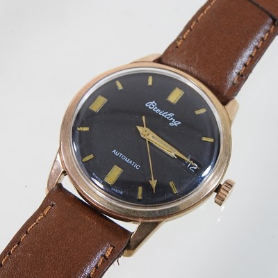 Lot 130 - A 1940's Breitling automatic gentleman's wristwatch