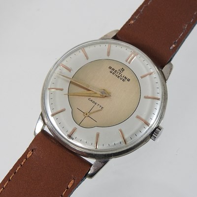 Lot 121 - A 1940's Breitling Cadette gentleman's wristwatch