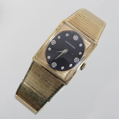 Lot 125 - A 1940's Longines 10 carat gold filled gentleman's wristwatch