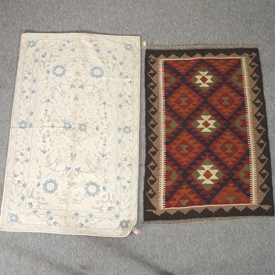 Lot 153 - A Turkish kelim rug