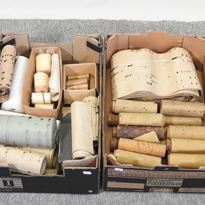 Lot 261 - Two boxes of organette rolls