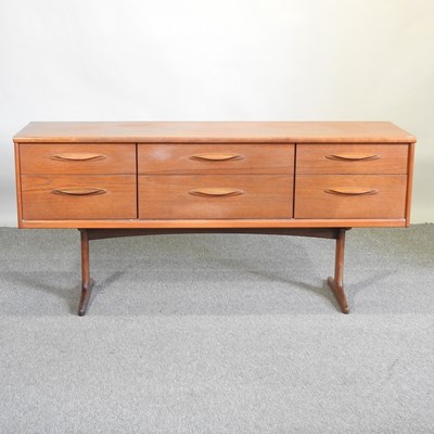 Lot 753 - A 1970's teak sideboard