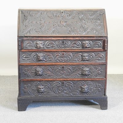 Lot 519 - A 19th century Dutch bureau