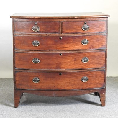 Lot 605 - A 19th century chest