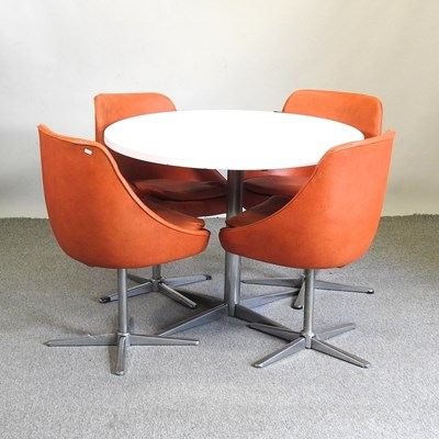 Lot 728 - A 1970's dining suite