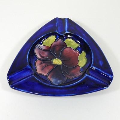 Lot 57 - A Moorcroft ashtray