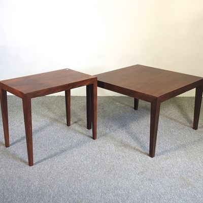 Lot 723 - Two 1970's Danish occasional tables