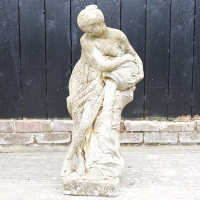 Lot 369 - A statue of a lady