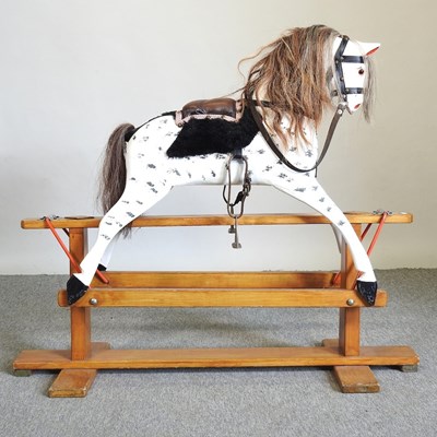 Lot 657 - A rocking horse