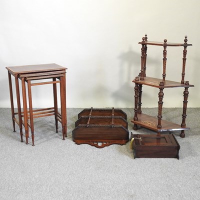 Lot 591 - A collection of furniture