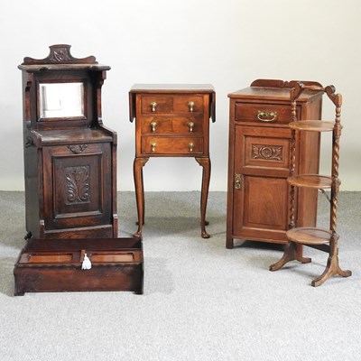 Lot 690 - A collection of occasional furniture