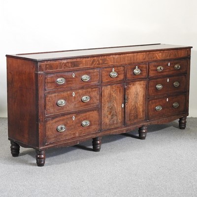 Lot 42 - A 19th century mahogany dresser base