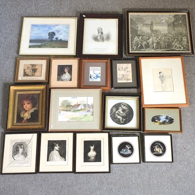 Lot 476 - A collection of pictures and prints