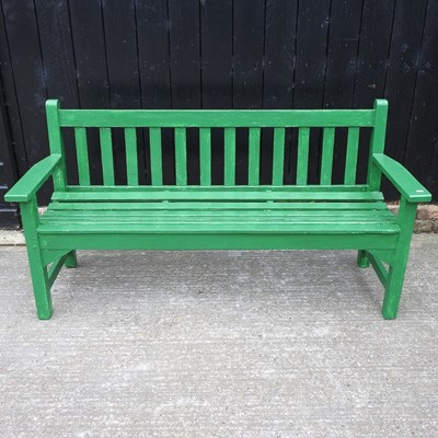 Lot 336 - A garden bench