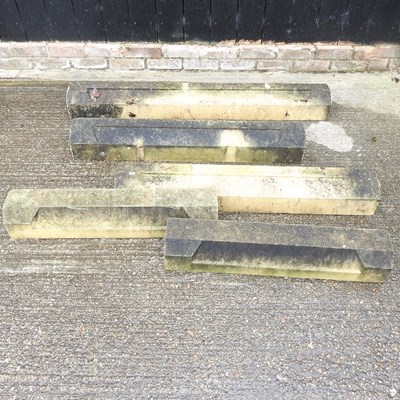 Lot 330 - Five sandstone window sills