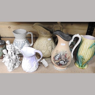 Lot 189 - A collection of jugs
