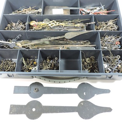 Lot 265 - A box of clock hands