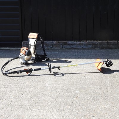 Lot 367 - A Stihl back petrol strimmer
