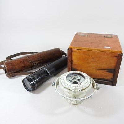 Lot 38 - A vintage ship's gimble
