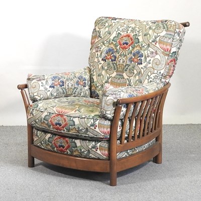 Lot 754 - An Ercol arm chair