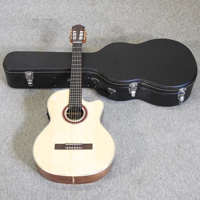 Lot 744 - A Kremona guitar
