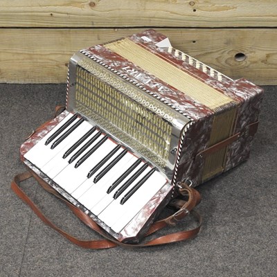 Lot 155 - Two piano accordions